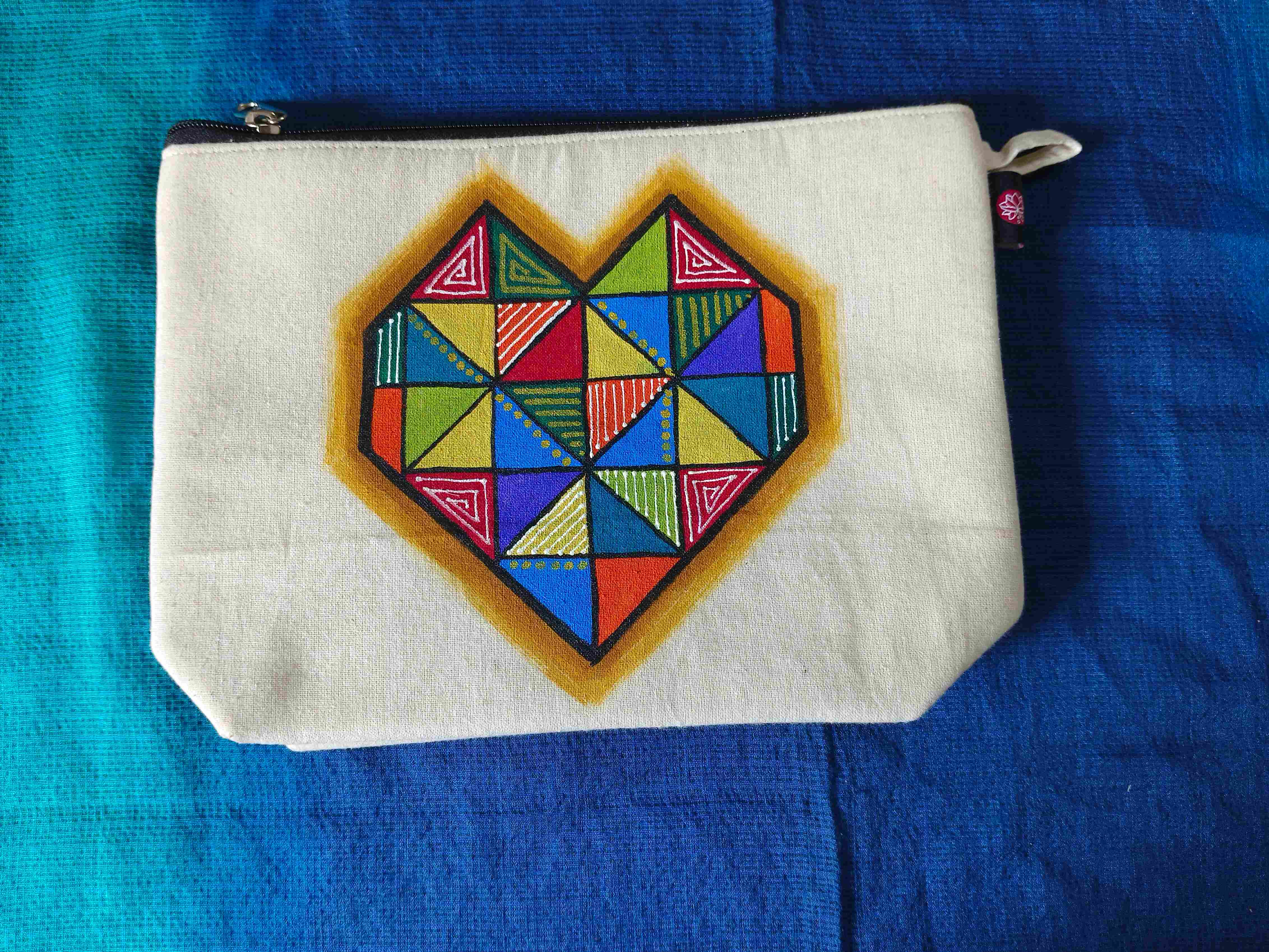 Handpainted Pouch